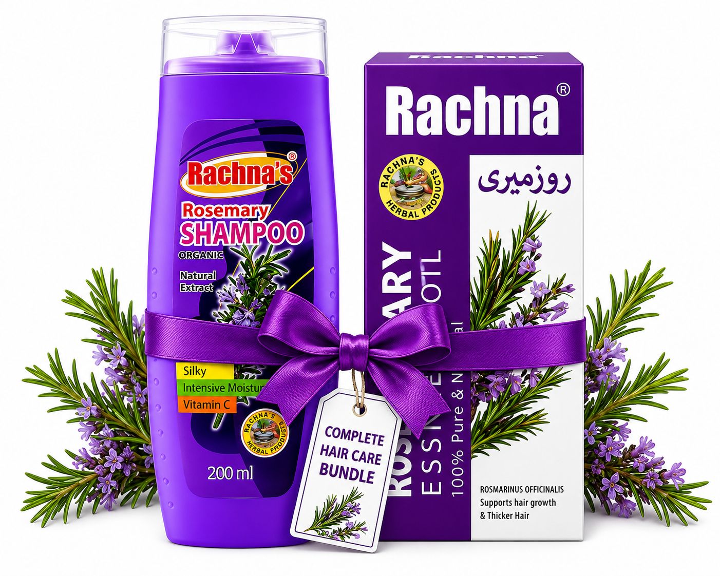 WhatsApp Image 2026-08-31 at 5.22.43 PM Rachna’s Rosemary Shampoo & Rosemary Oil Complete Hair Care Bundle – Herbal Hair Care Combo - Image 1