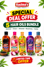 Rachna’s Organics Ultimate 5-Pack Hair Oil Kit - Image 3