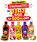 Rachna’s Organics Ultimate 5-Pack Hair Oil Kit